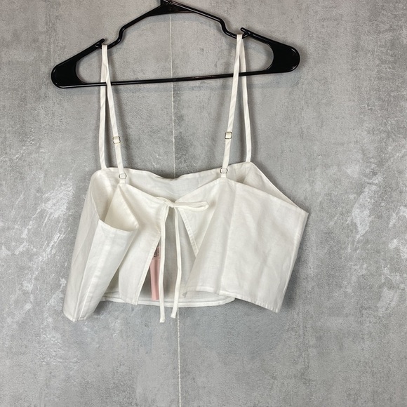 NWT Victorias Secret linen crop tank - Picture 3 of 6